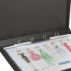 Designers A3 Ring Portfolio with Zipper Closure (4D-Ring) - AR2A3, FREE 5 Sheet Protector